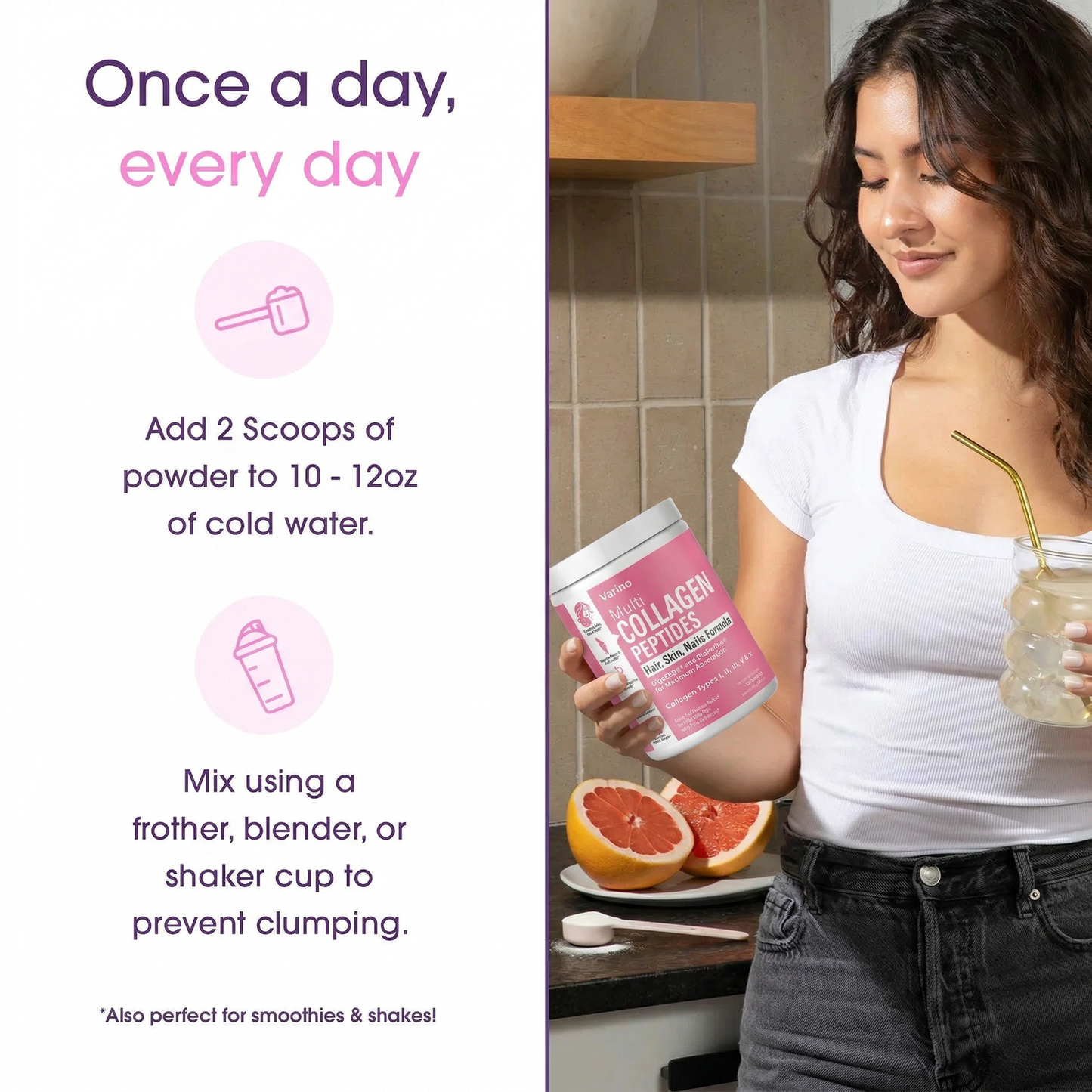 Multi-Collagen Peptides Powder